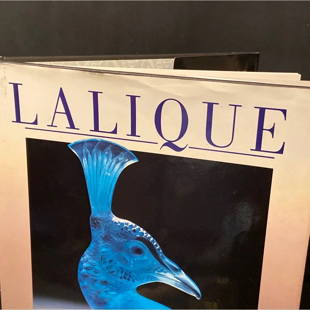 1989 LALIQUE BOOK by TONY L MORTIMER
